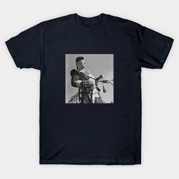 Bagpiper T-Shirt by haycitydesign